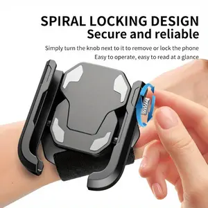 A Single Wrist And Arm Strap Designed for Sports, Featuring a Two-In-One Function, Comfortable Fit, Stability, Ease of Use