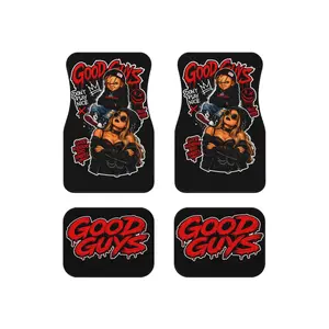 Good Guys Horror Car Mats (Set of 4) — Chucky-Inspired Sculpted Floor Mats