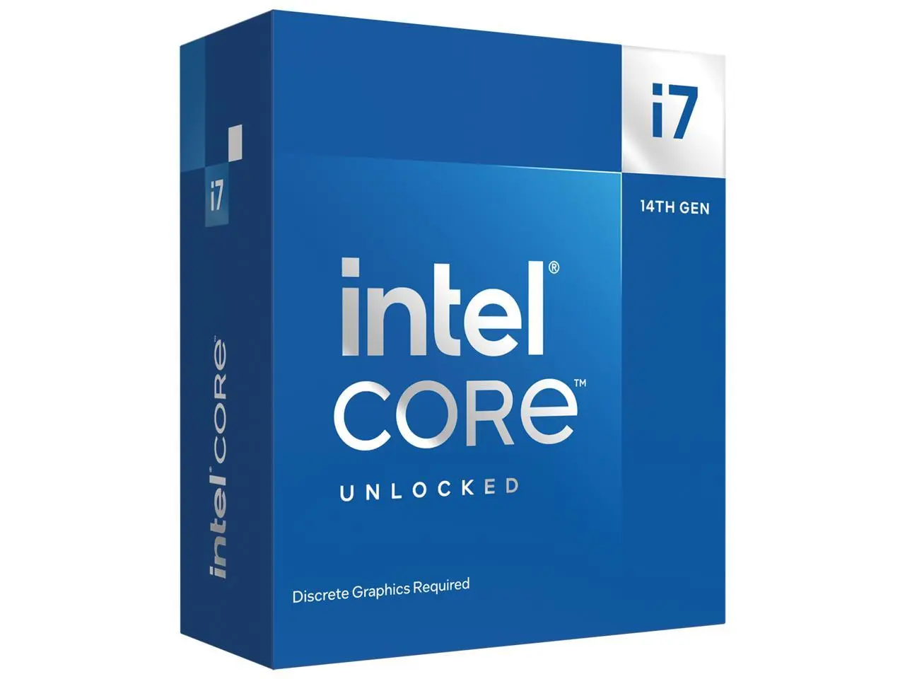 Intel Core i7-14700KF - Core i7 14th Gen 20-Core (8P+12E) LGA 1700 125W None Integrated Graphics Desktop Processor - Boxed - BX8071514700KF Intel Core i7-14700KF - Core i7 14th Gen 20-Core (8P+12E) LGA 1700 125W None Integrated Graphics Desktop Processor - Boxed - BX8071514700KF