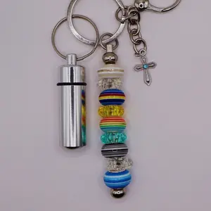 Custom color keychains with holy anointing oil