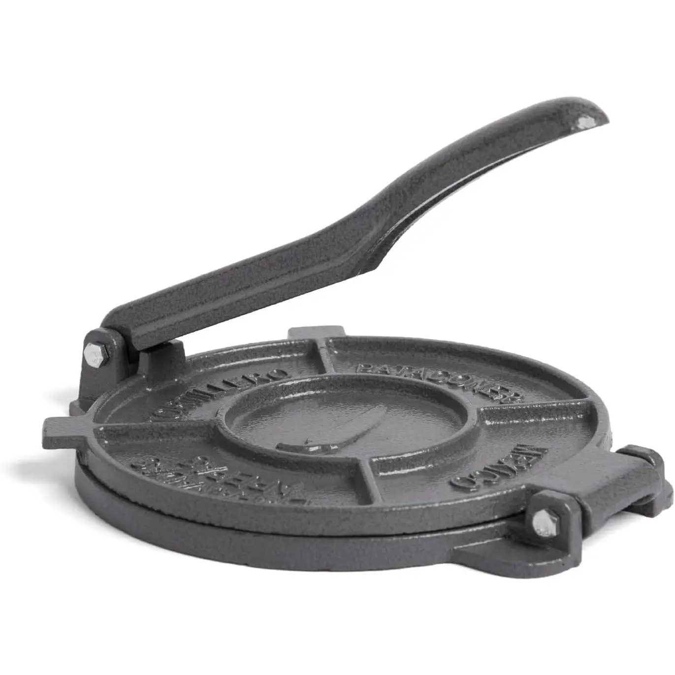 Alpha Living 8 Inch Cast Iron Tortilla Press – Heavy Duty Quesadilla & Empanada Maker For Authentic Homemade Flatbreads