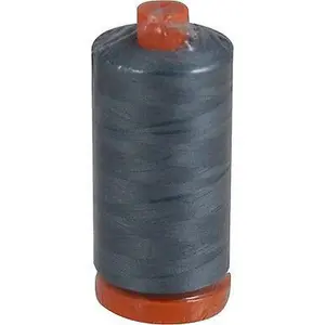 Aurifil Mako Thread1246 Med Dark Grey Cotton Mako 50wt Large Spool 1422Yds