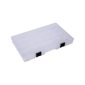 SKB Small Tackle Organizer 4-24, Gearbox with Rust Inhibitor, Clear