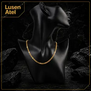 [2026 Luxury Trend] 14K Gold-Plated Figaro Chain Necklace | Classic Hip-Hop Minimalist Necklace for Men