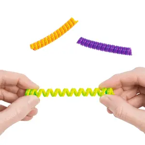 Spiral Fidget Toys, Sensory Toys, Party Favors, Classroom Supplies,144 Pieces