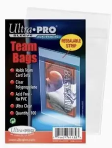 Ultra PRO - Team Bags Resealable Sleeves (100 ct.)