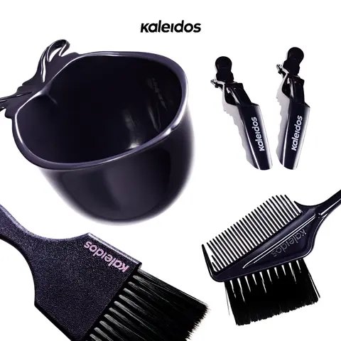 Kaleidos Hair Dye Color Tools & Coloring Accessories - Vegan, Cruelty-Free, Reusable, Free Reshipments for At-Home Temporary Haircare Use