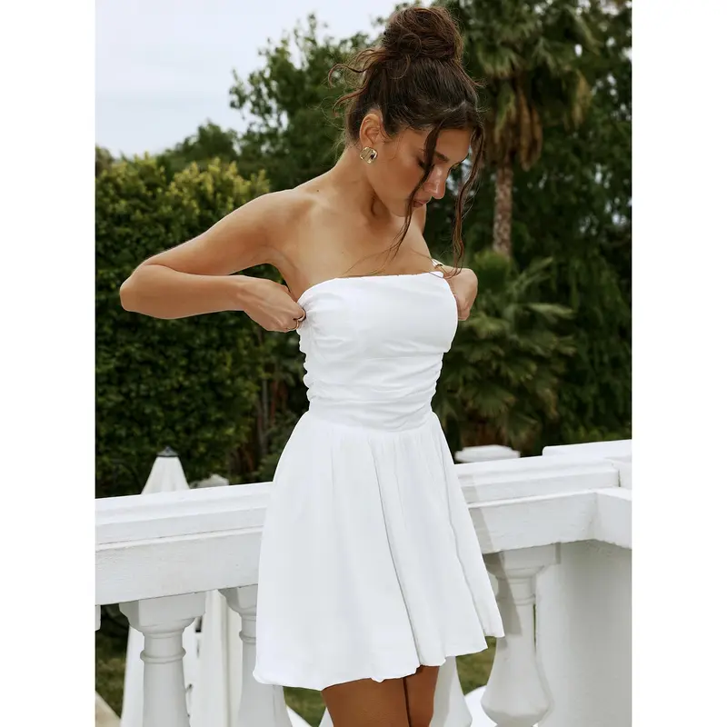 white short beach dress - TikTok Shop white short beach dress - TikTok Shop