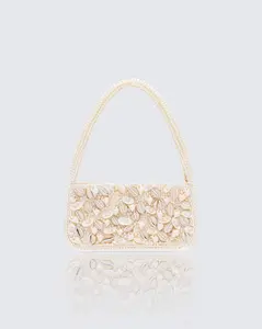 Sadaf Ivory Cowrie Shell Handbag