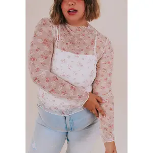 PLUS SIZE - Bloom All Day Top - 2 Colors!