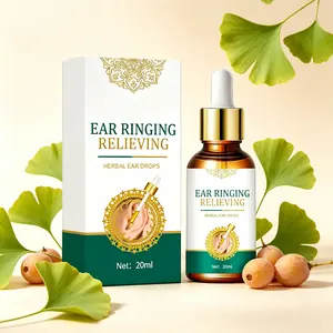 Tinnitus Relief Ear Drops 20ml – Stops Ringing, Buzzing & Humming – Relieves Ear Pressure, Itching & Discomfort – Natural Herbal Formula for Ear Health & Comfort – Soothing Ear Care Drops
