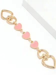 Bag Extension Chain for Mahjong Bag Wine God Bag Underarm Shoulder Strap Heart Moon Chain Accessories Pearl Chain Decoration