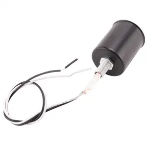 E27 Ceramic Screw Base Round LED Light Bulb Lamp Socket Holder Adapter metal Lamp Holder With Wire Black