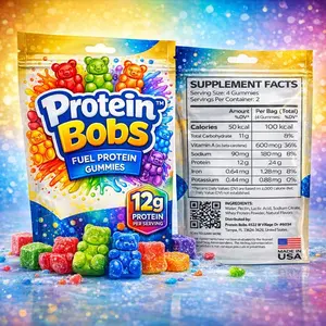 Protein Bobs High Strength Plant-Based Gummies