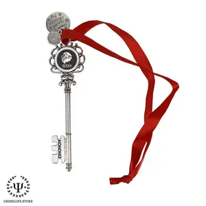 Beta Chi Theta Christmas Ornament Santa Magic Key