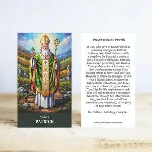 St. Patrick Prayer Cards | Wallet Size | 50, 100, 250, 500, 1000