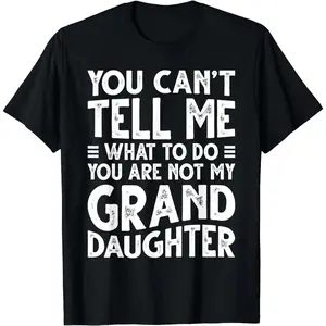 Humorous Cotton Short Sleeve Grandpa Shirt for Men Fathers Day Gift for Grandfathers