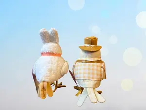 2024 Spritz Easter Featherly Friends Decor Botanist & Bunny Figurines