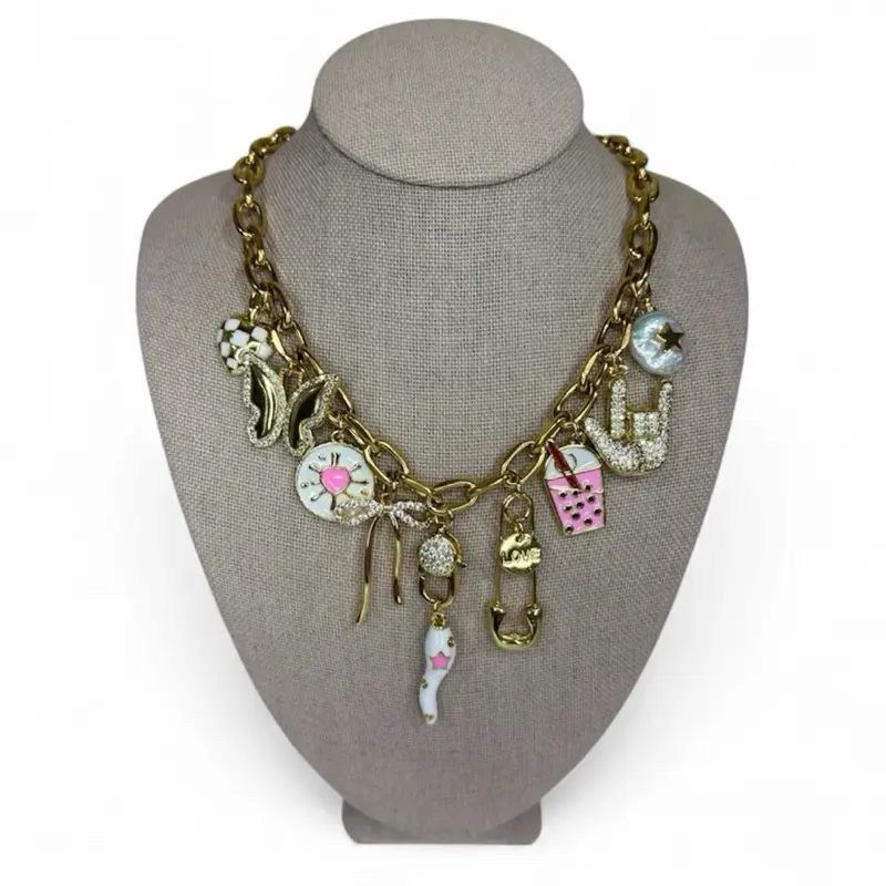 Charm Necklace, Bracelet, or anklet