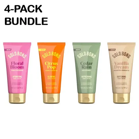 Gold Bond Hand Cream Bundle, 24-Hour Hydration