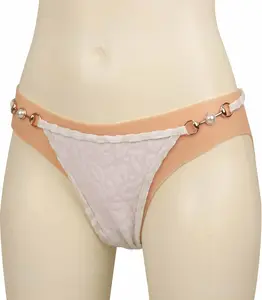 Silicone Gaff Panties for Crossdressers - Tucking Underwear with Fake Female Genitalia Shape - Seamless, Smooth Front