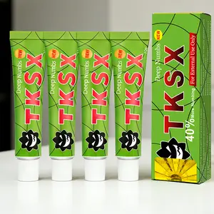 TKTX Tattoo Numbing Cream, Relief Cream for Laser Removal, Waxing, Eyebrow Threading, TKSX Tattoo External Cream (10g*4pcs)
