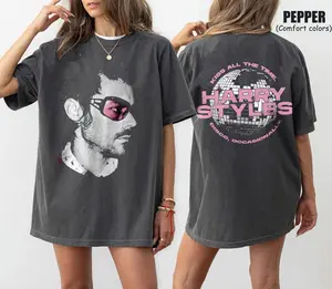 Harry Styles Shirt, Retro Kiss All The Time Disco Ball Tee, Vintage Harry Portrait Top