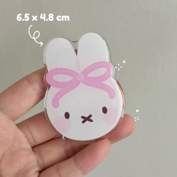 Acrylic Griptoks - Nostalgic Characters Phone Grip, Magnetic Grip Cute Holiday Magnetic Grip, Festive Ghost PopSocket, Perfect Christmas Gifts