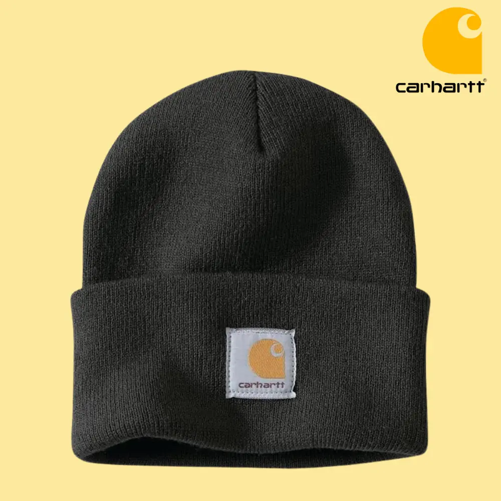 Carhartt Winter Watch Beanie – Premium Knit Hat for Men Women, Warm Cuffed Acrylic Cap, Unisex Streetwear Skull Beanie, Casual Outdoor Fashion, Trending TikTok USA 2026