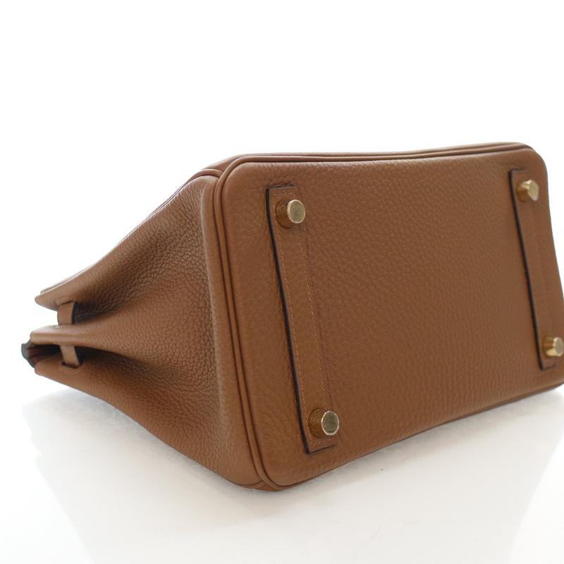 Pre-owned Togo Tote Bags Hermes Alezan Birkin 25