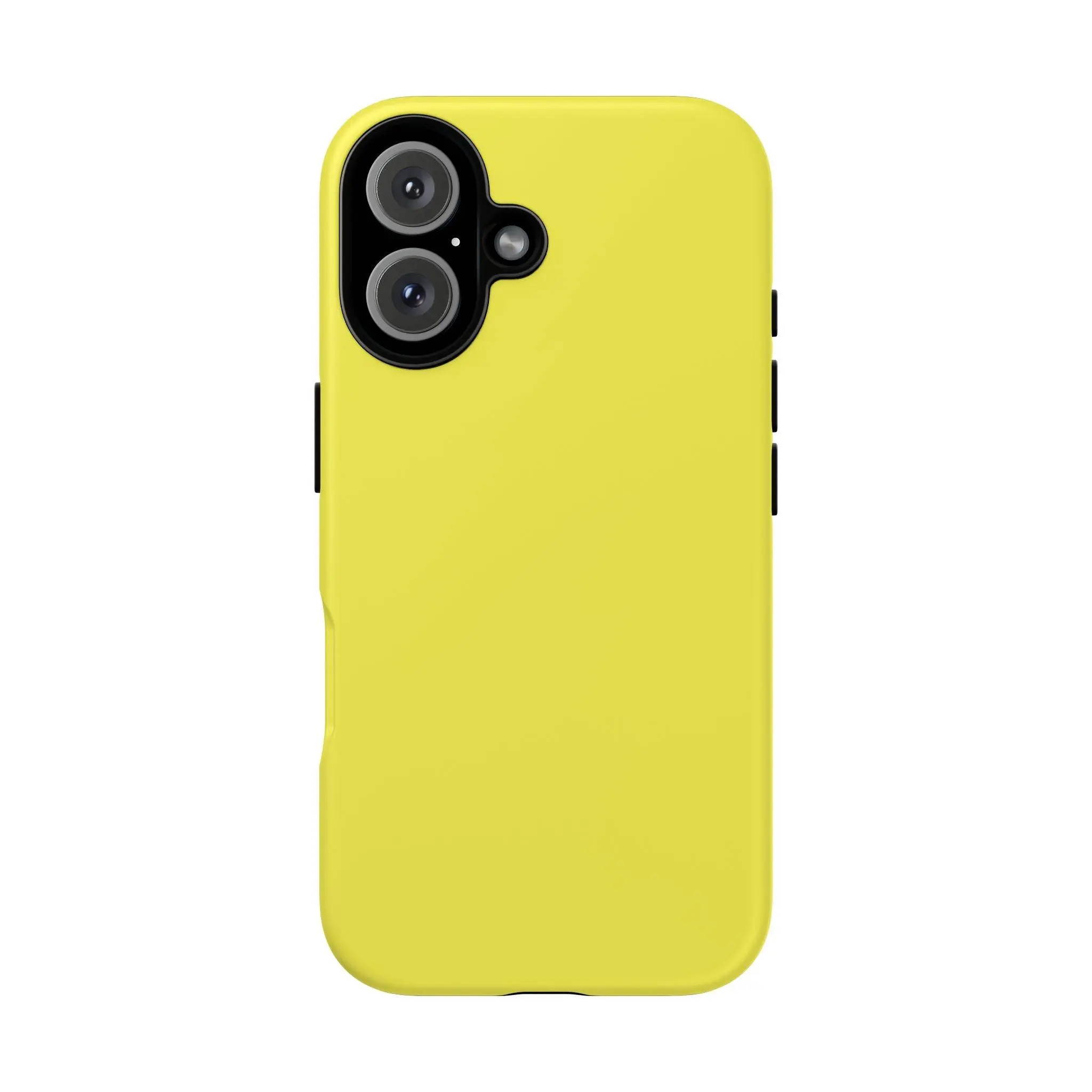 Neon Yellow iPhone Case