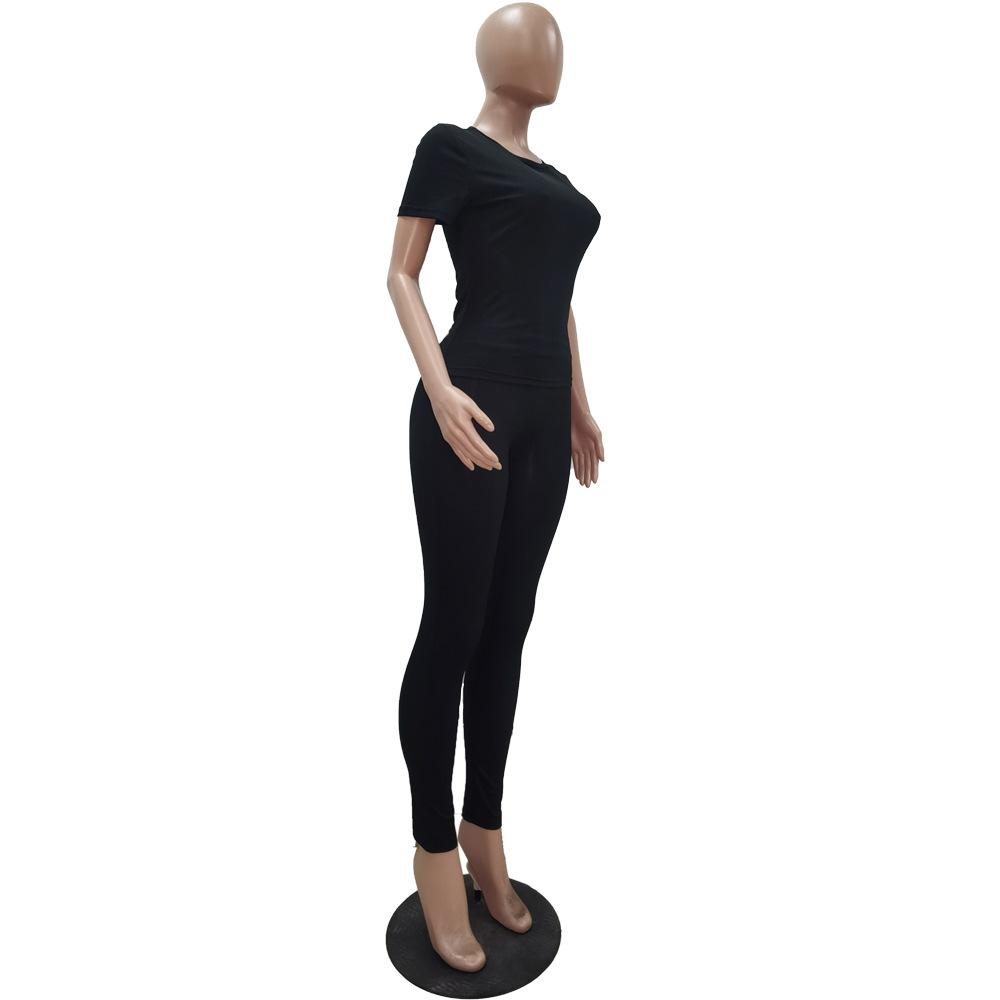 two piece set women tracksuit 2 piece sets women outfit wholesale items crop top  pants sets  women clothing
