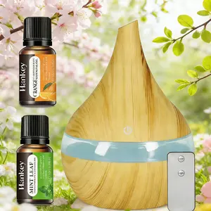 Aromatherapy Diffuser Humidifier  300ml with Remote & 7 Soothing Night Lights for Relaxation, Yoga, Sleep Aid and Mood Lighting