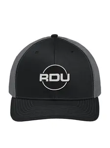 Embroidered RDU Badge Premium Richardson Trucker Hat