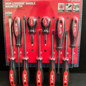 Milwaukee Combination Screwdriver Set (10-Piece)