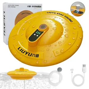 Live Bait Aerator Pump, IPX7 Waterproof, Portable Lightweight Oxygenator, Three Adjustable Wind Speeds, Magnetic Charging, Up to 14 Hours Runtime, Suitable for Outdoor Fishing, Emergency Power Outages, and Transporting Live Fish