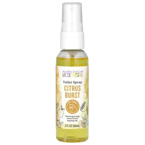 Aura Cacia Toilet Spray, Citrus Burst, 2 fl oz (60 ml)