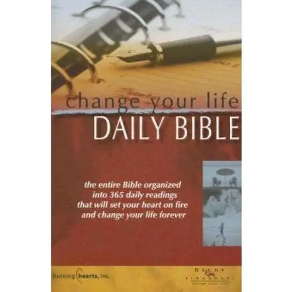 USED Book - Change Your Life One Year Bible-NLT by Tyndale House Publishers (Paperback) - english