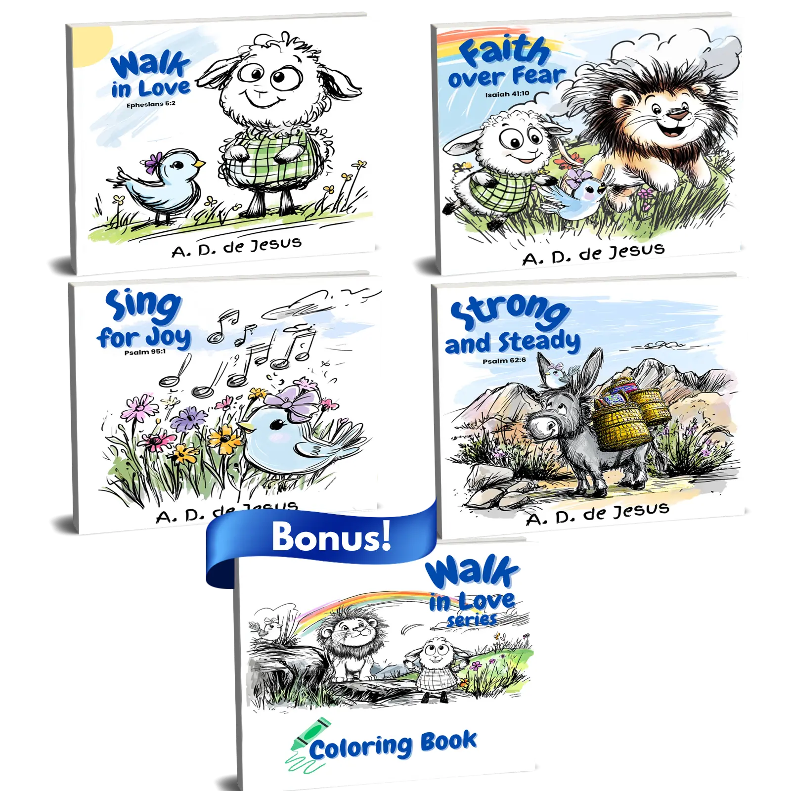 Walk in Love: Children's Book Bundle