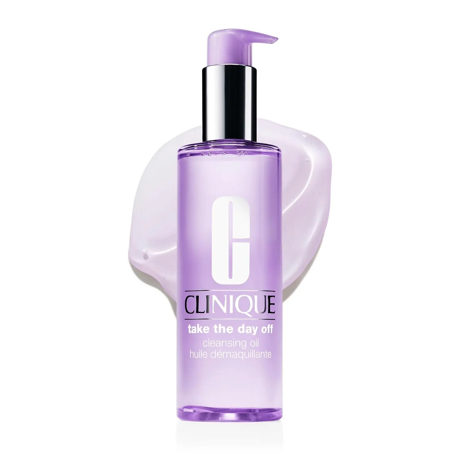 Clinique Take The Day Off Cleansing Oil Makeup Remover |   Dissolves Makeup + Sunscreen |   For All Skin Types, 6.7 Fl Oz