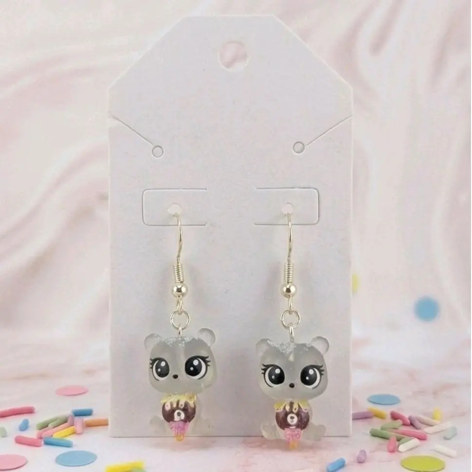 Littlest Pet Shop Teensies Custom Earrings