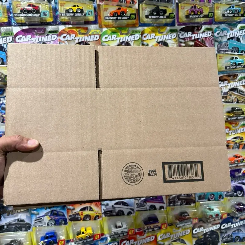 10 count of 9x6x4 corrugated cardboard Shipping boxes