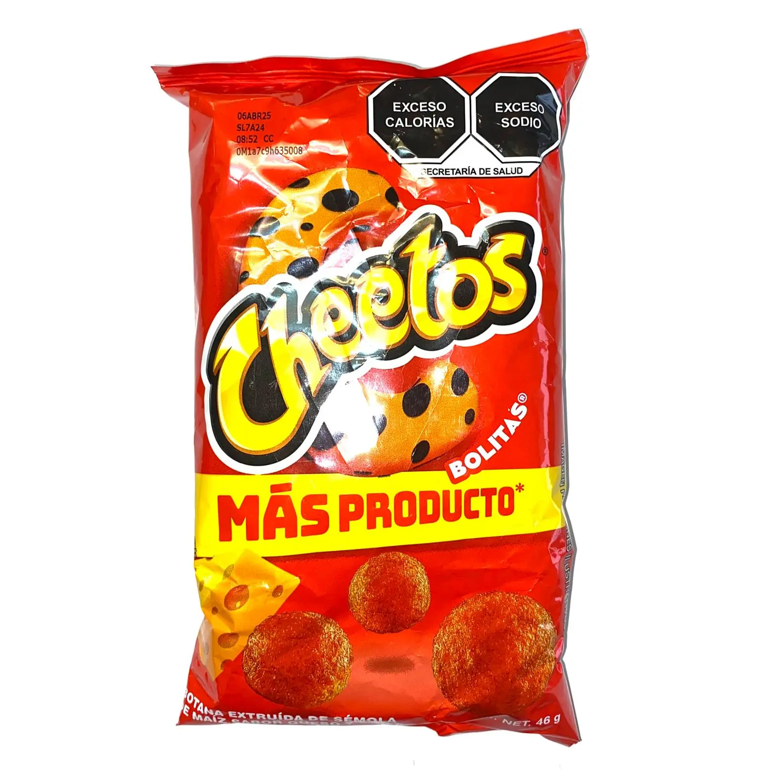 100 BAGS - CHEETOS BOLITAS - 46 GRAMS PER BAG