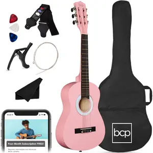 Best Choice Products 38in Beginner Acoustic Guitar Starter Kit w/ Gig Bag, Strap, Extra Strings