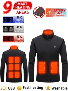 Women's Casual Solid Color Long Sleeve Hoodie Jacket, Zipper Pocket Design, Polar Fleece Lining, Thermal Warm Winter Outerwear