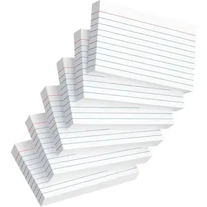 Index Cards 3x5 Inch, 300sheets, Flash Cards,Ruled Lined White Note Cards Paper For Studying, Schools Supplies, College, Office And  Organization, Note Taking Supplies