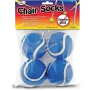 The Pencil Grip  Chair Socks- Blue - Pack of 4