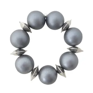 Gray kimoyo bead bracelet