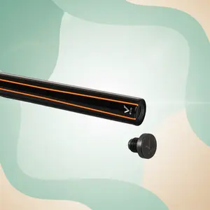 EVO X-Force Break Cue — Do What Is Right | Carbon Fiber Power, Ultra-Stiff 3/8-8 Joint, 13.5mm Bakelite Tip, Wrapless Grip, 19–19.5oz, Pro Taper Shaft