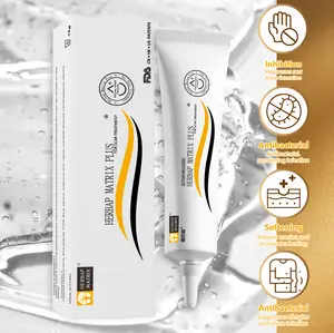 HERBAP MATRIX Plus Silicone Scar Care Gel 15g-For Stretch Marks, C‑Section & Surgery Scars, Acne Scars & Acne Marks, Burn & Injury Scars | Helps Prevent Raised Scars | Face & Body | GMPC ISO 9001